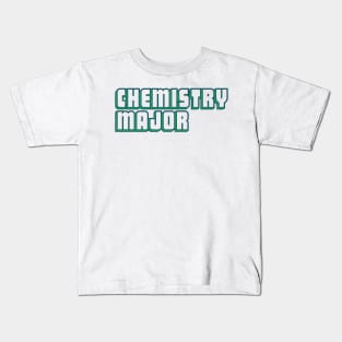 Chemistry Major Kids T-Shirt